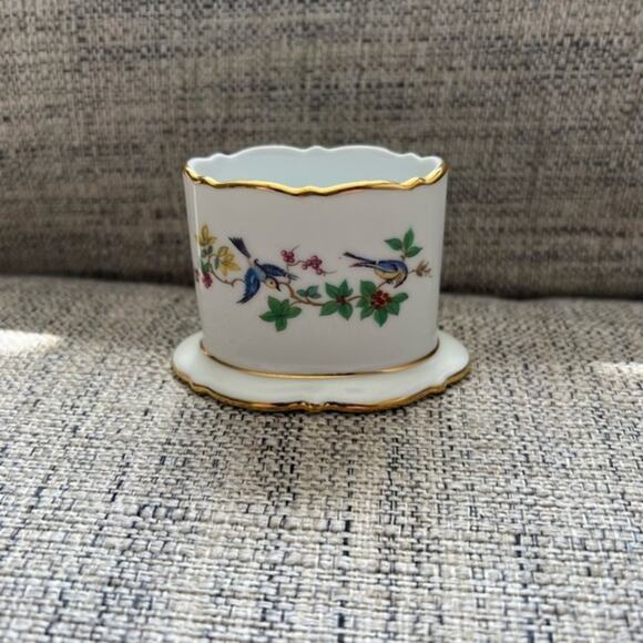 Royal Bayreuth Toothpick/business Card Holder Fine China Germany Vintage - Picture 2 of 4